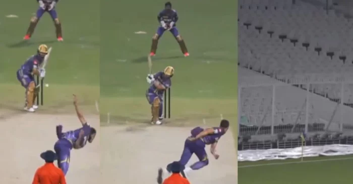 IPL 2024 [WATCH]: Rinku Singh smashes KKR’s ₹24.75 crore Mitchell Starc for a huge six during practice game