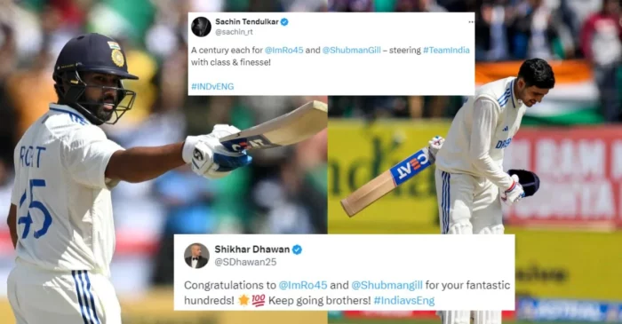 Twitter reactions: Rohit Sharma, Shubman Gill put Team India in driver’s seat against England on Day 2 of Dharamsala Test
