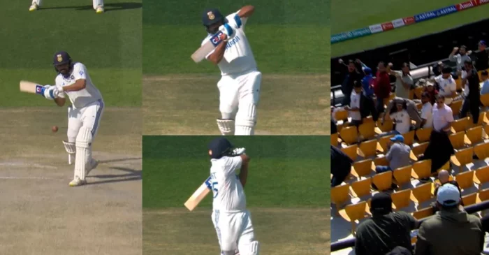 IND vs ENG [WATCH]: Rohit Sharma hits a 151 kmph thunderbolt from Mark Wood for a huge six in the Dharamsala Test