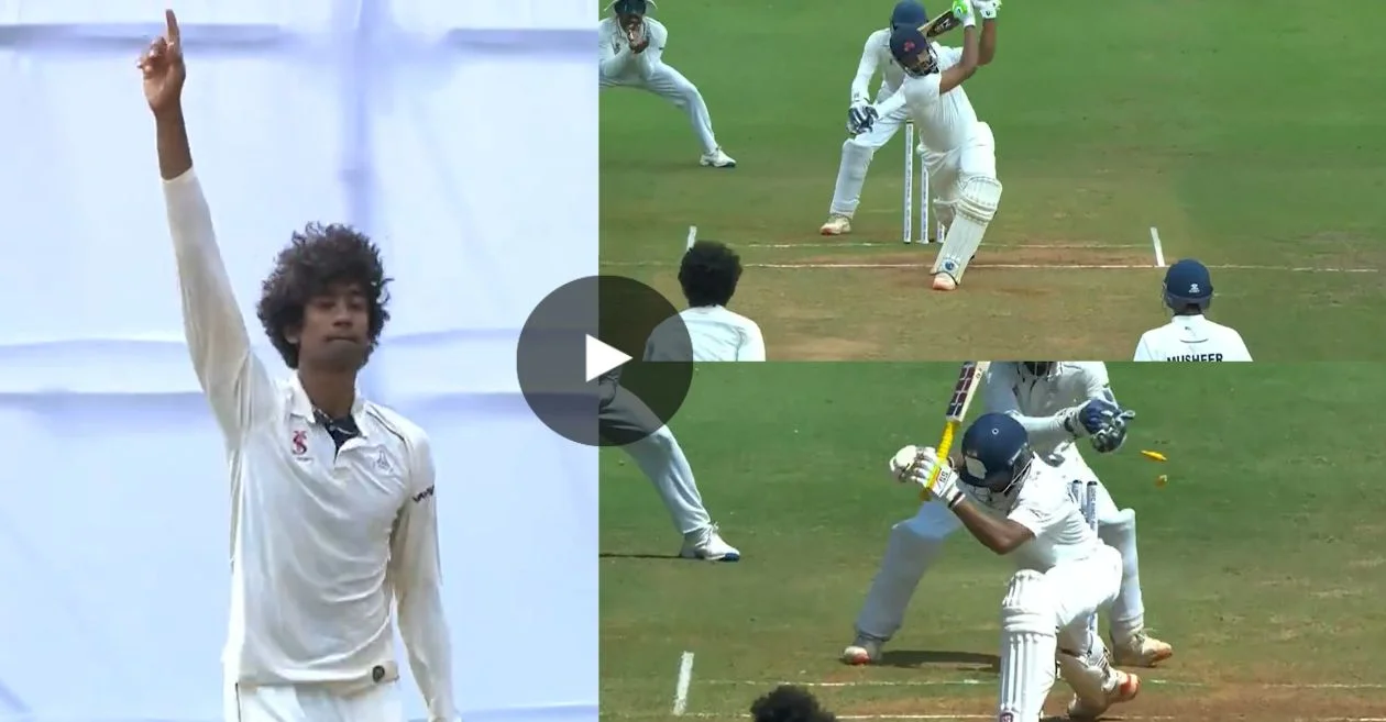 VIDEO: Sai Kishore stuns Ajinkya Rahane, Musheer Khan and more with exceptional bowling performance in Ranji Trophy semi-final