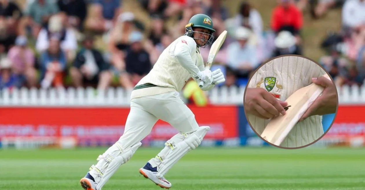NZ vs AUS: Here’s why dove sticker was taken off Usman Khawaja’s bat on Day 3 of the Wellington Test