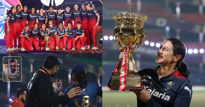 WPL 2024 [WATCH]: Virat Kohli celebrates with Smiti Mandhana’s RCB via video call after their championship victory over Delhi Capitals