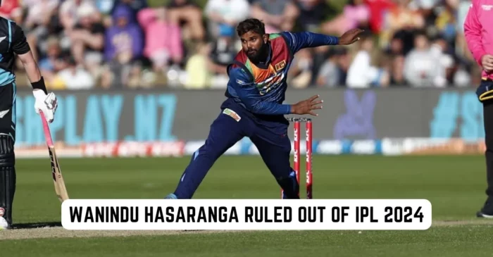 Major blow for Sunrisers Hyderabad as Wanindu Hasaranga ruled out of IPL 2024