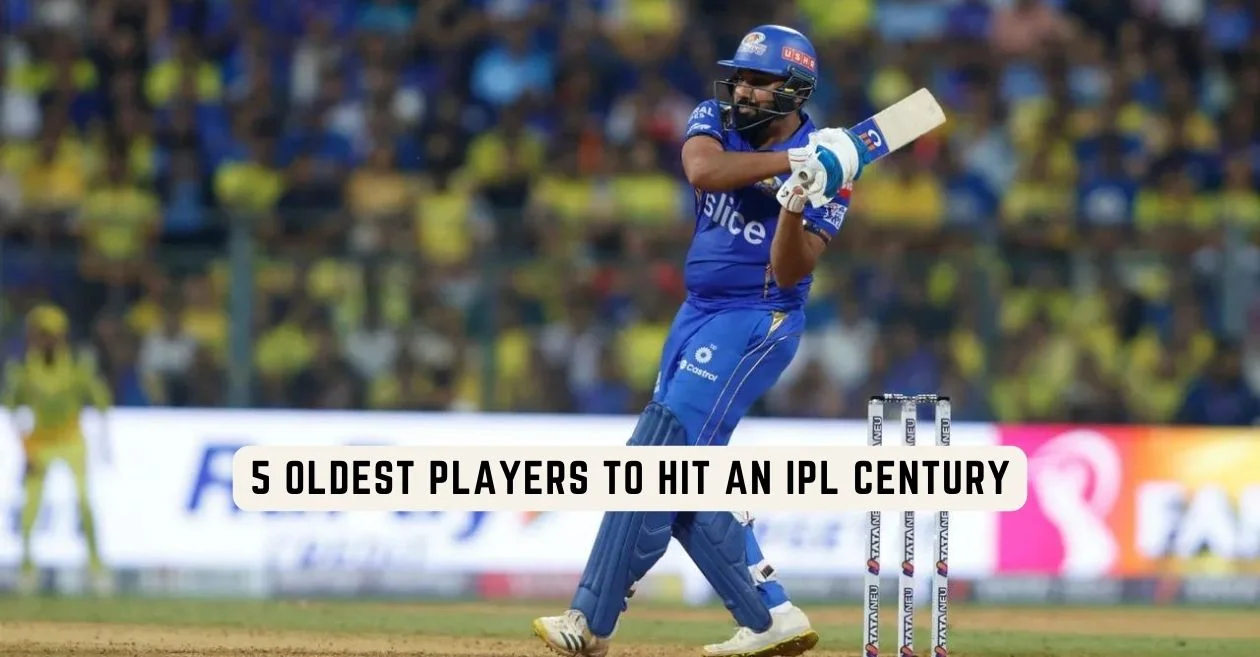 5 oldest players to hit an IPL hundred
