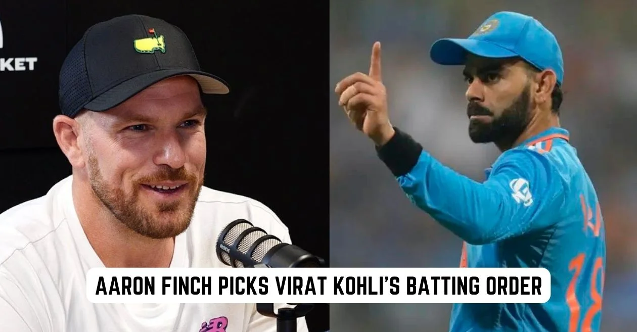 Aaron Finch picks Virat Kohli’s batting position for the T20 World Cup 2024