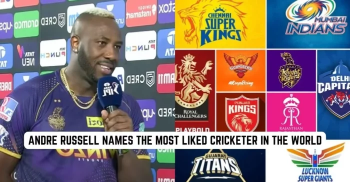 IPL 2024: KKR superstar Andre Russell reveals ‘the most liked cricketer in the world’