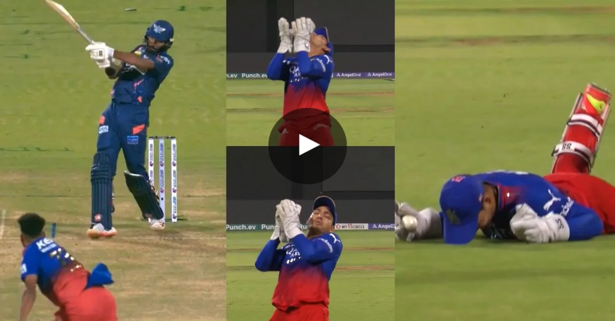 VIDEO: Anuj Rawat’s incredible running catch removes Devdutt Padikkal in exciting RCB vs LSG match | IPL 2024