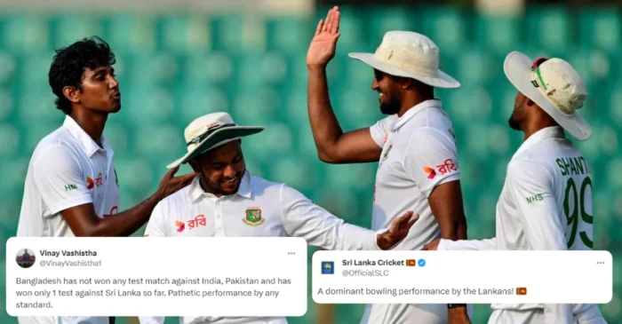 Twitter reactions: Bowlers shine for Sri Lanka as they tighten their grip over Bangladesh on Day 4 of the 2nd Test