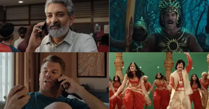 WATCH: David Warner immerses himself in ‘Baahubali’ character under SS Rajamouli’s supervision