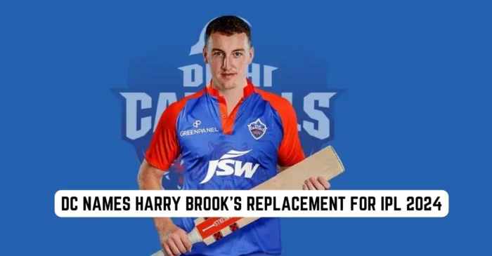 IPL 2024: Delhi Capitals (DC) announces replacement for Harry Brook