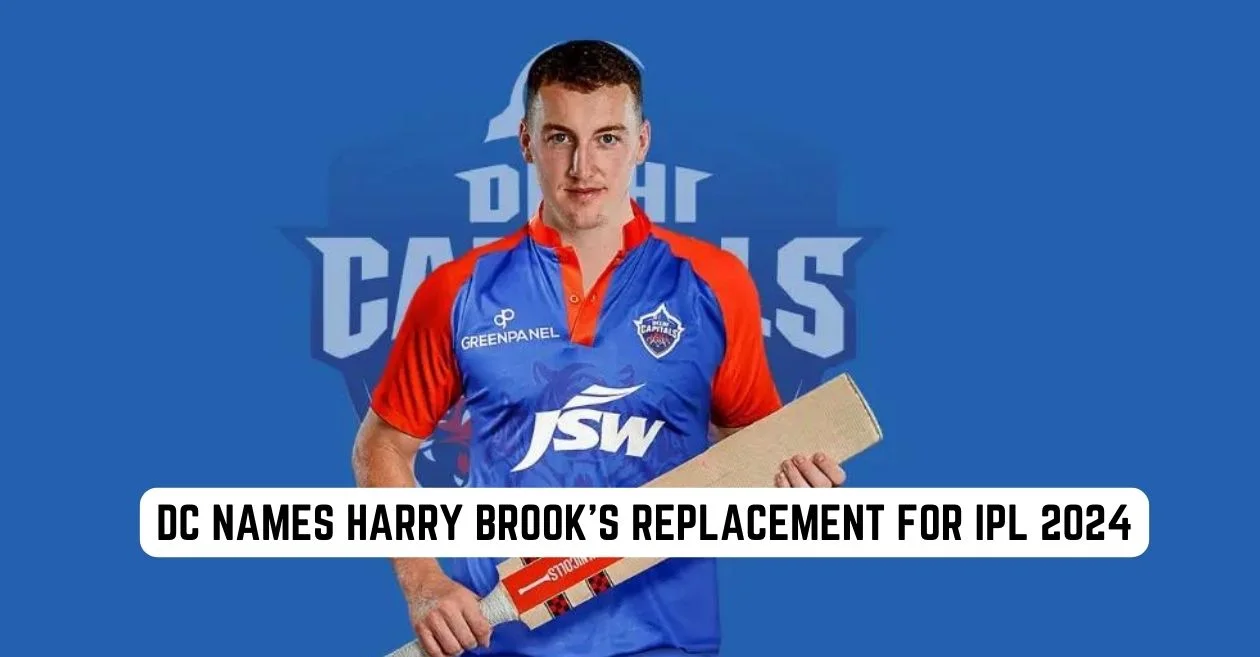 IPL 2024: Delhi Capitals (DC) announces replacement for Harry Brook