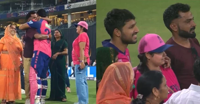 WATCH: Dhruv Jurel celebrates RR’s win over LSG with a heartfelt moment with his family | IPL 2024