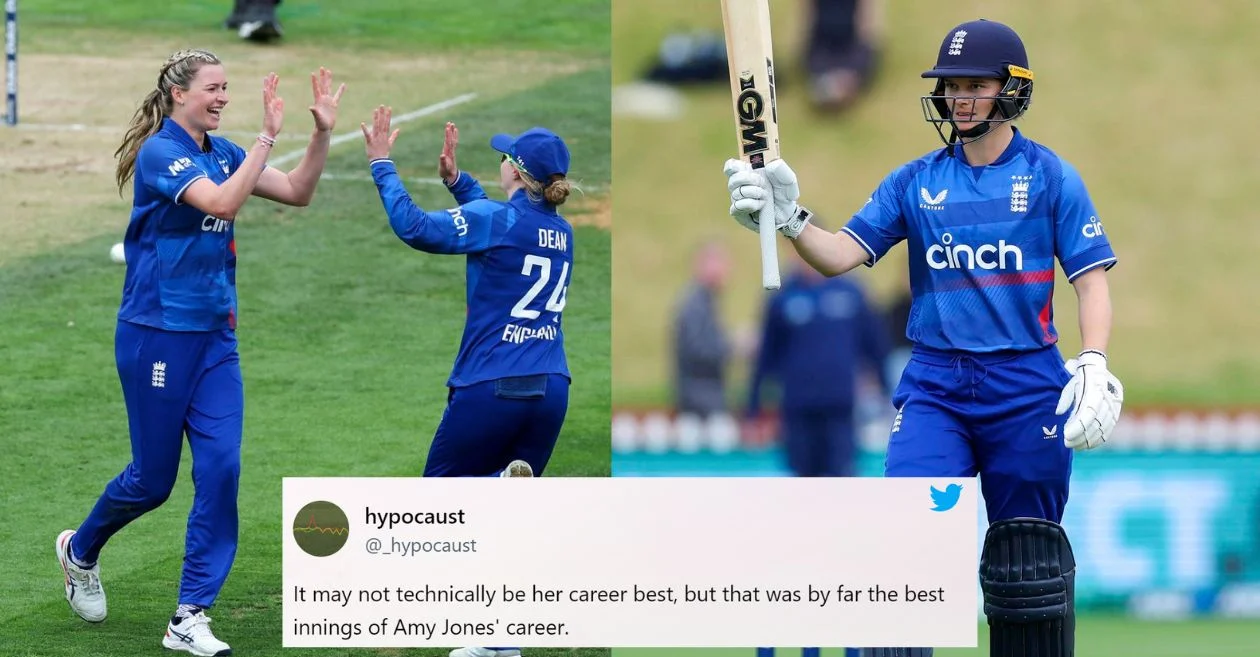 Twitter reactions: Bowlers, Amy Jones set up England’s dominant win over New Zealand in the first Women’s ODI