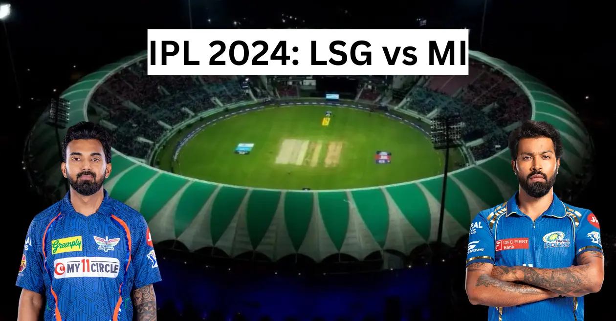 <div>IPL 2024, LSG vs MI: Ekana Cricket Stadium Pitch Report, Lucknow Weather Forecast, T20 Stats & Records | Lucknow Super Giants vs Mumbai Indians</div>