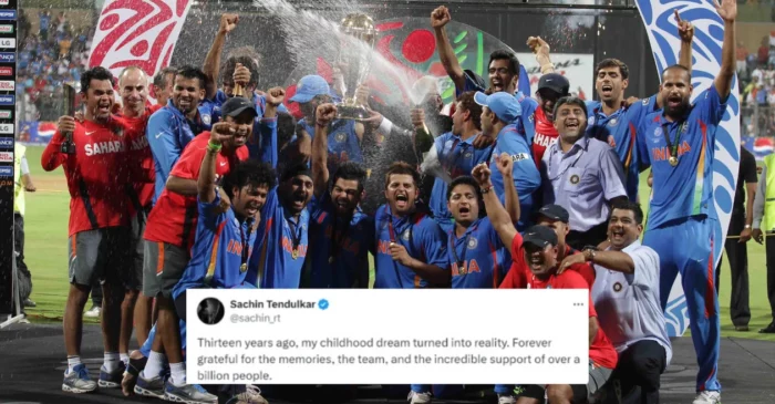Sachin Tendulkar, Yuvraj Singh and others relive India’s 2011 World Cup triumph