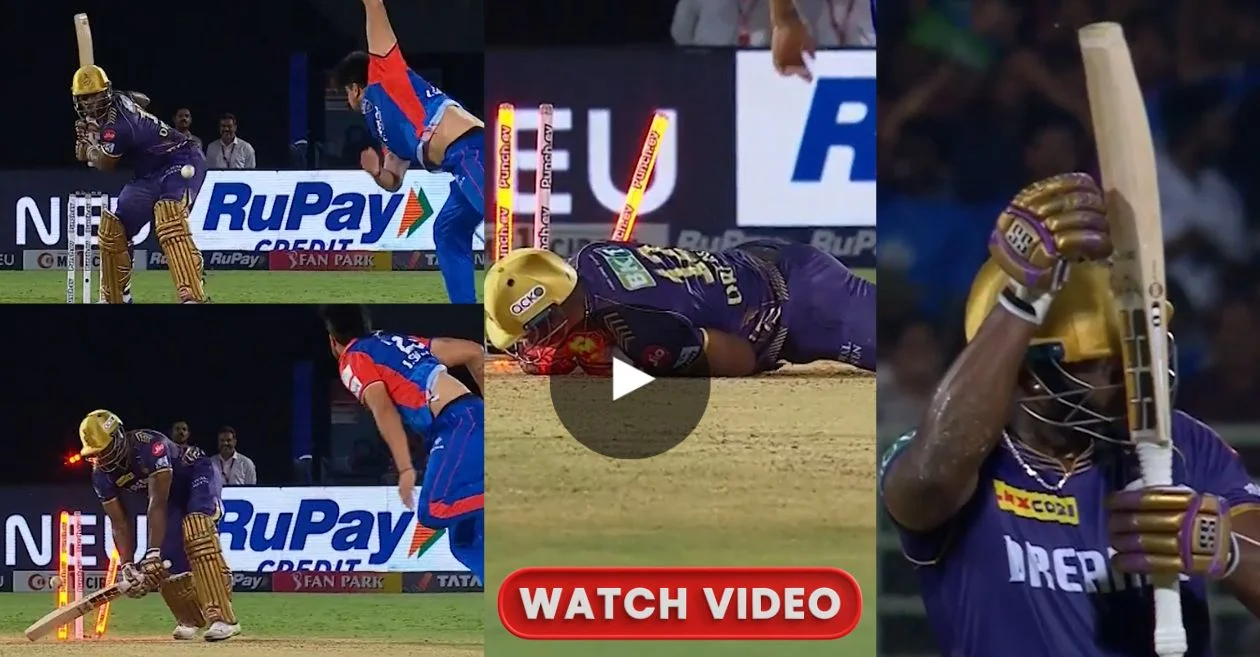 VIDEO: Andre Russell Acknowledges Ishant Sharma’s Superb Yorker as DC Takes on KKR in IPL 2024