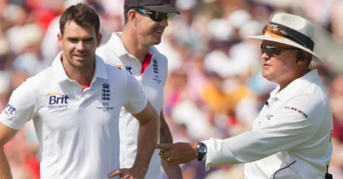 Marais Erasmus explains why officiating England’s James Anderson was the most challenging task