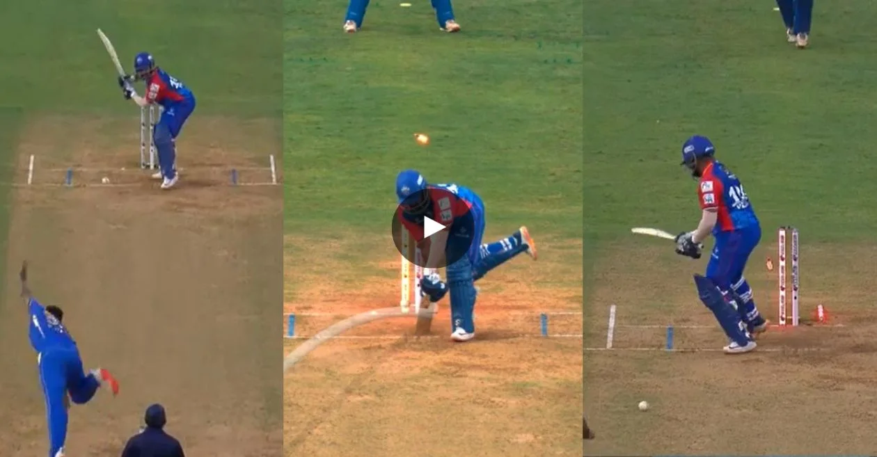 VIDEO: Jasprit Bumrah dismisses Prithvi Shaw with a lethal yorker in intense MI vs DC match | IPL 2024