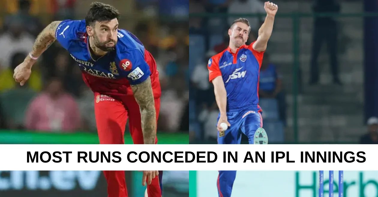 Top 10: Most runs conceded by a bowler in an IPL innings – April 2024