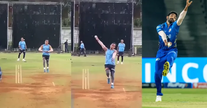 IPL 2024 [WATCH]: RCB’s net bowler sends social media into frenzy with Jasprit Bumrah-like action