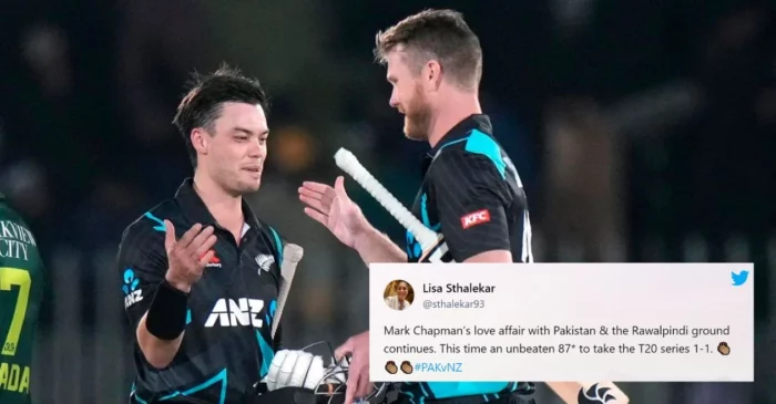 Twitter reactions: Mark Chapman powers New Zealand to series-leveling win over Pakistan in 3rd T20I