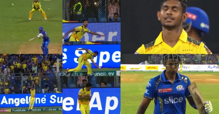 WATCH: Mustafizur Rahman pulls off an unbelievable juggling catch to send Surya Kumar Yadav packing | IPL 2024