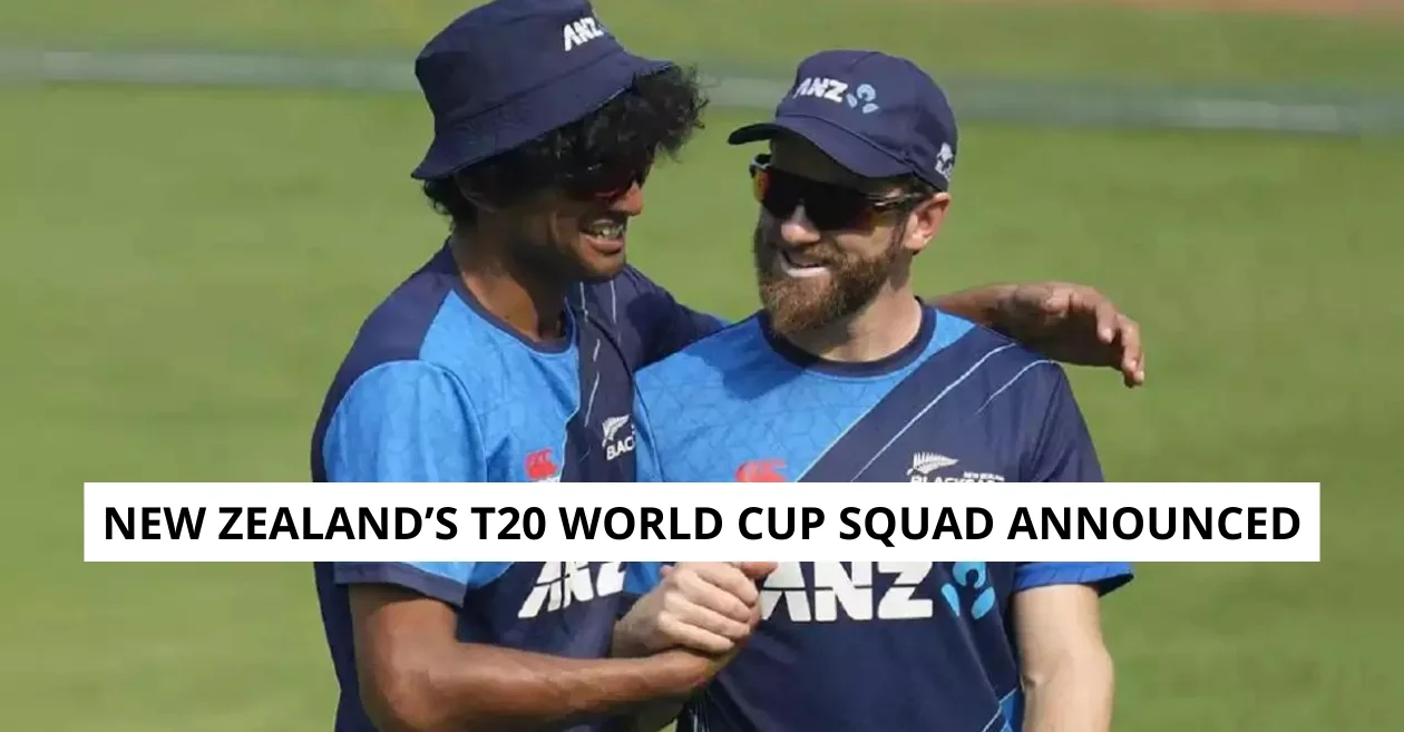 New Zealand's T20 World Cup squad announced