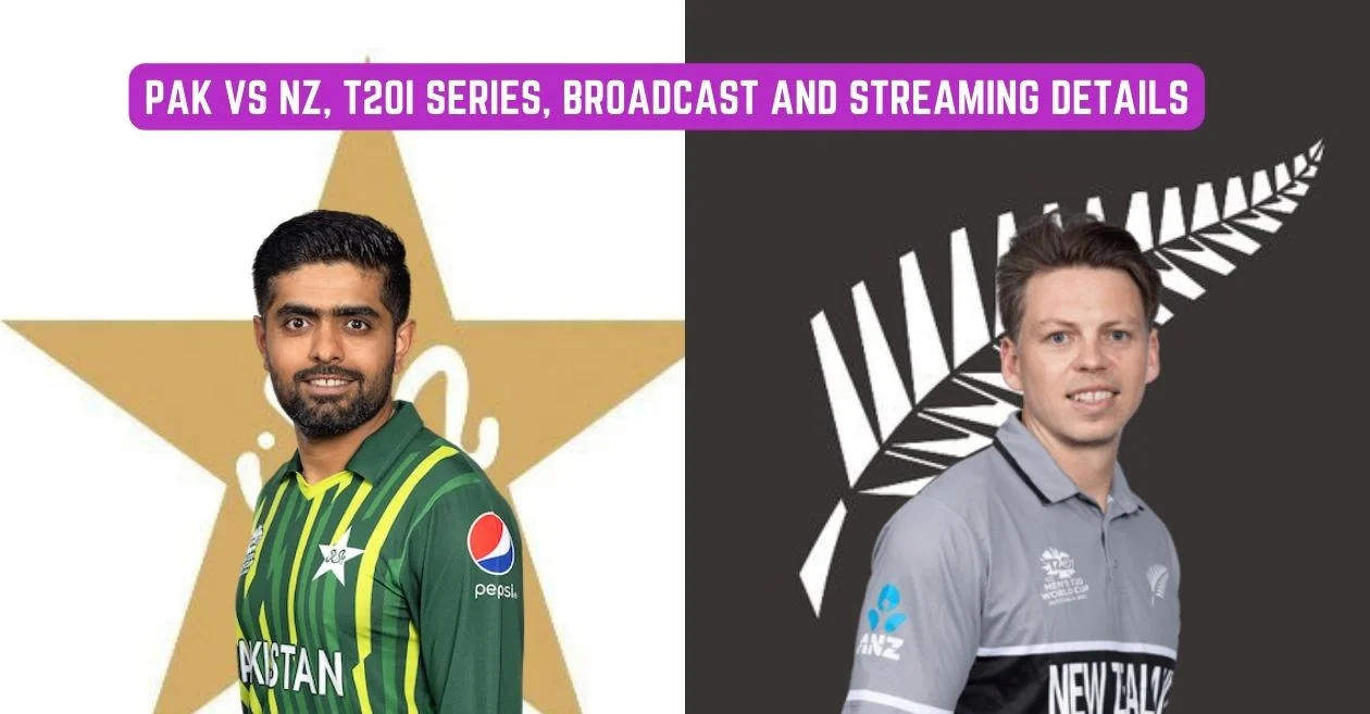 Pak vs NZ, T20I series, Broadcast and Streaming details