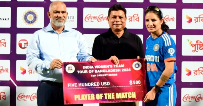 BAN-W vs IND-W: Renuka Singh Thakur shines in T20I series opener against Bangladesh