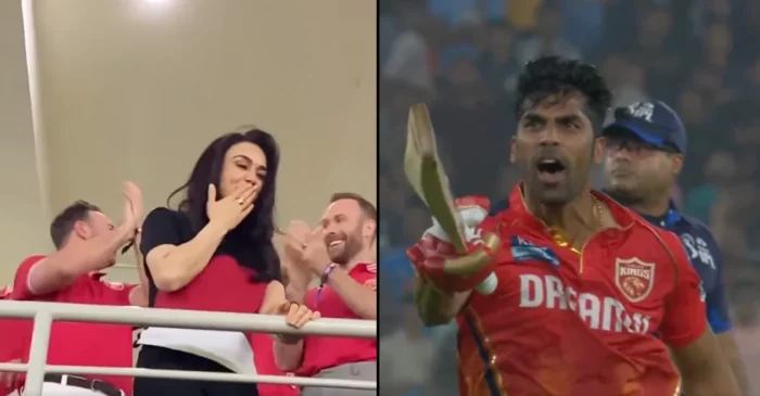 WATCH: Preity Zinta jumps in joy, blows kisses to fans as PBKS pull off a record chase against GT | IPL 2024