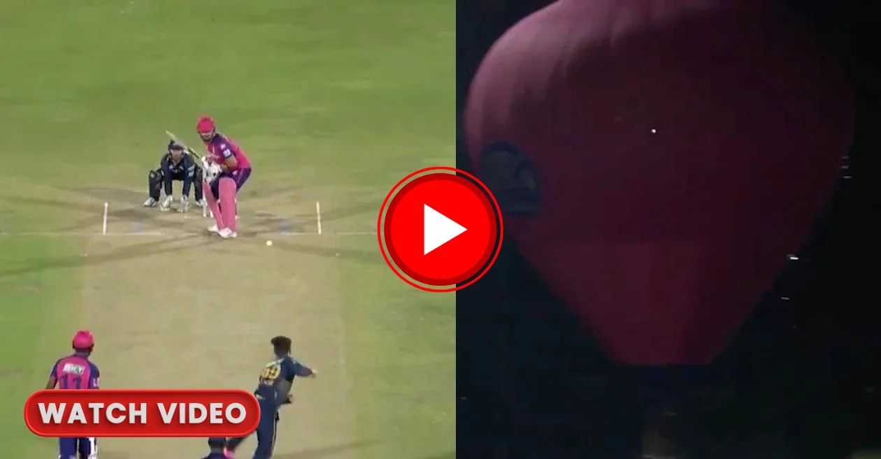 IPL 2024: Riyan Parag Dominates Noor Ahmad in Outstanding 76-run Innings against GT [WATCH]