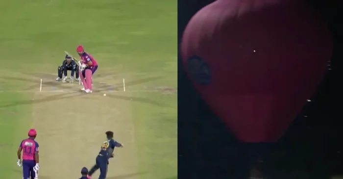 IPL 2024 [WATCH]: Riyan Parag destroys Noor Ahmad during his 48-ball 76 against GT