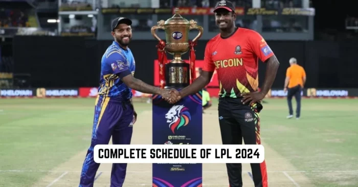 Lanka Premier League: Complete schedule of LPL 2024; B-Love Kandy to take on Dambulla Aura in the tournament opener