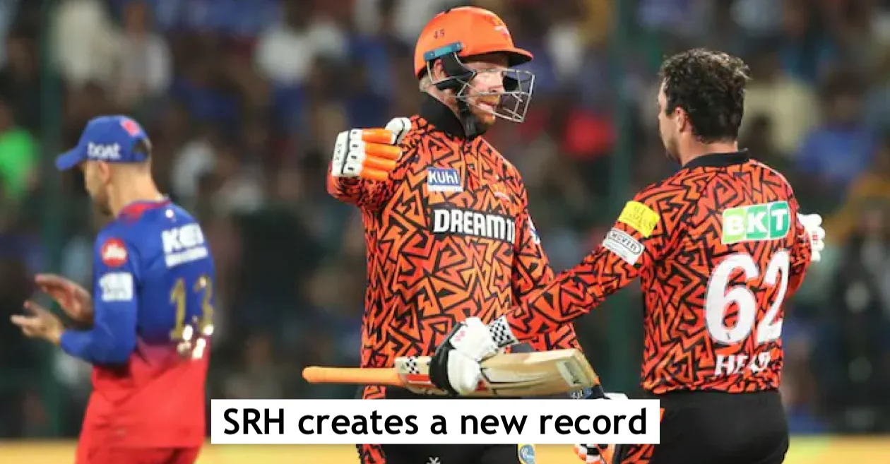 SRH sets a new record for highest team total in the IPL