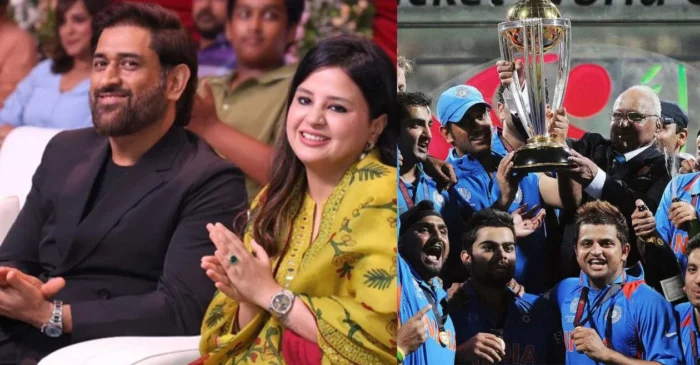 Sakshi Dhoni shares a heartwarming story for hubby MS Dhoni on the 13th anniversary of India’s 2011 ODI World Cup win