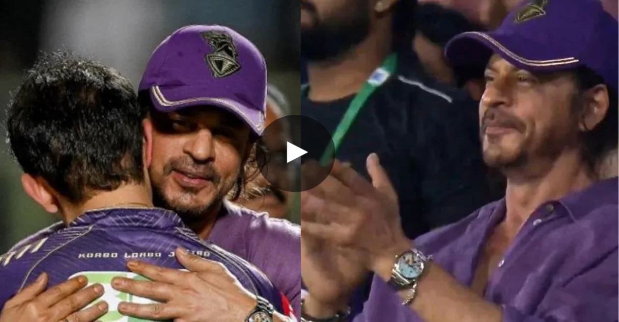 Shah Rukh Khan Ecstatic as KKR Clinches Record Victory Against DC in IPL 2024, Celebrates with Players on the Ground [WATCH]