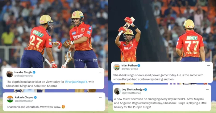 Twitter reactions: Shashank Singh, Ashutosh Sharma shine bright as PBKS steal a thrilling victory from GT in IPL 2024