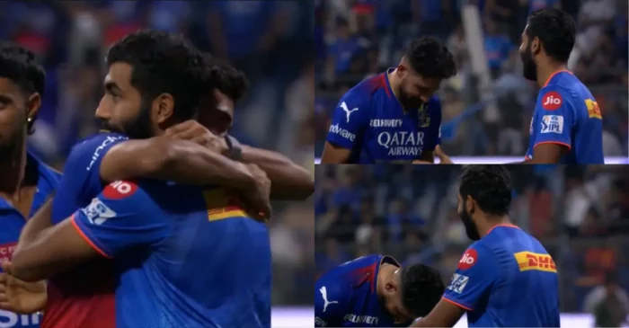 IPL 2024 [WATCH]: Mohammed Siraj bows down to Jasprit Bumrah after MI pacer takes five-wicket haul against RCB