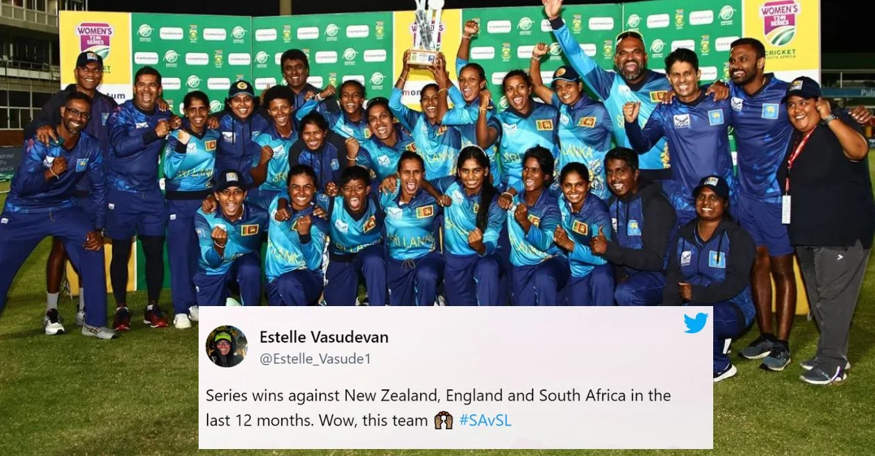 Twitter reactions: Chamari Athapaththu sizzles in Sri Lanka’s historic Women’s T20I series win over South Africa