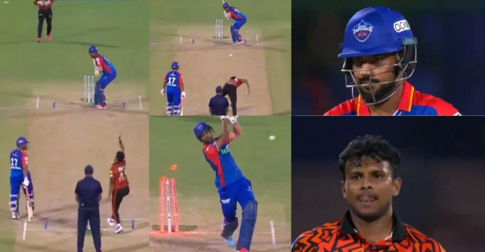 IPL 2024 [WATCH]: T Natarajan dislodges Lalit Yadav’s leg stump with a peach of a delivery during DC vs SRH clash