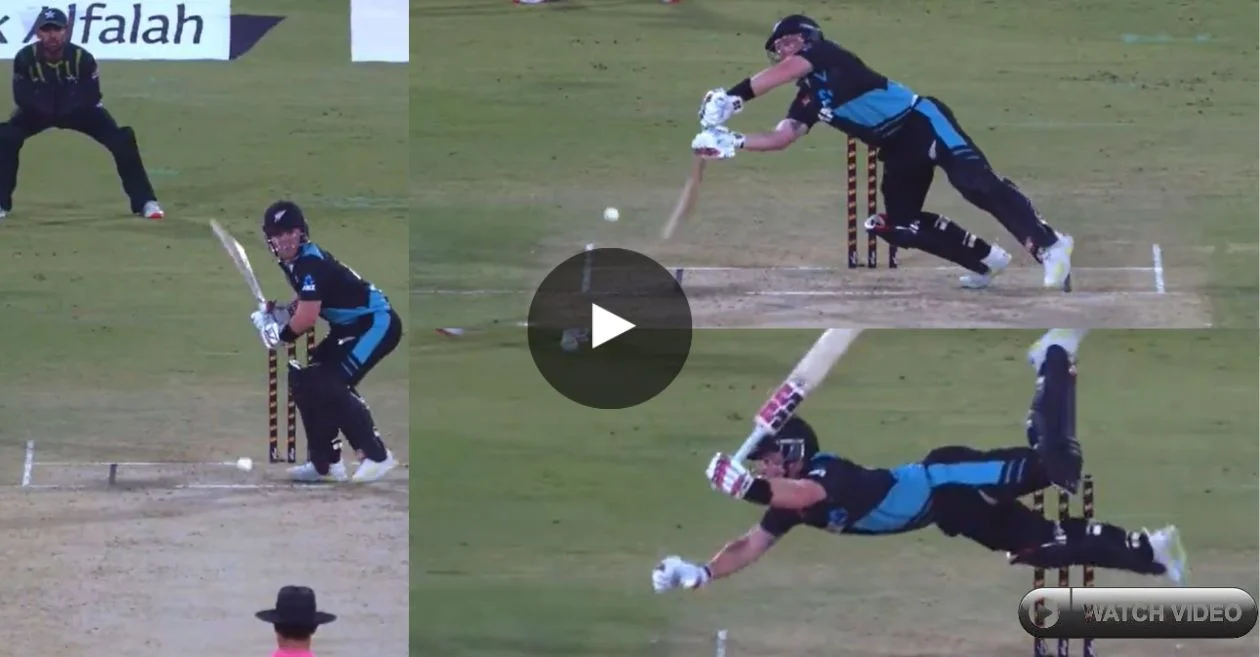 Tim Seifert’s Daring Full-Stretch Shot Against Mohammad Amir in PAK vs NZ 5th T20I [VIDEO]