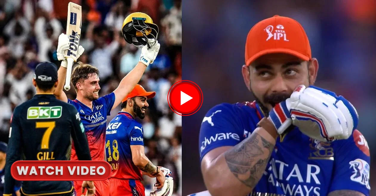 WATCH: Will Jacks smashes Rashid Khan for 6,6,4,6,6 to score his first IPL century | GT vs RCB