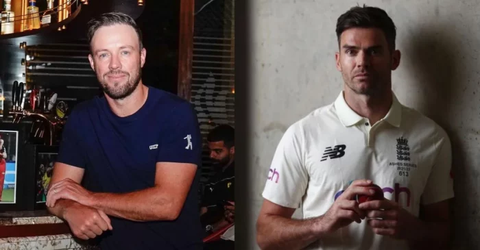 South African legend AB de Villiers pens a heartful note for retiring James Anderson