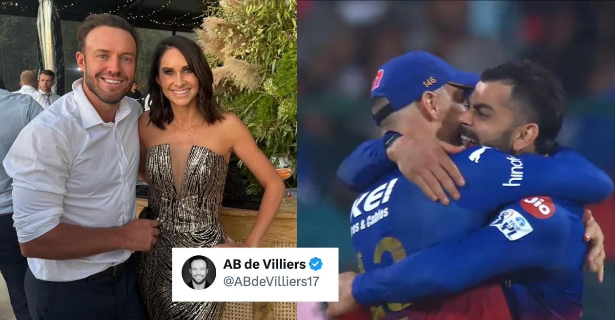 AB de Villiers reacts to RCB's thrilling win over CSK