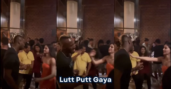 WATCH: Andre Russell dances with Bollywood actress Ananya Panday in KKR’s title winning party