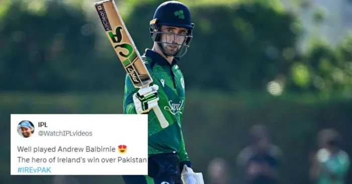 Twitter reactions: Andrew Balbirnie guides Ireland to thrilling win over Pakistan in the first T20I