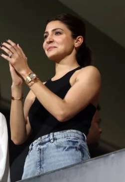 Anushka in Stadium