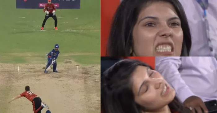 WATCH: Kavya Maran’s comically surprised reaction to Ayush Badoni’s reverse lap shot against Pat Cummins I IPL 2024