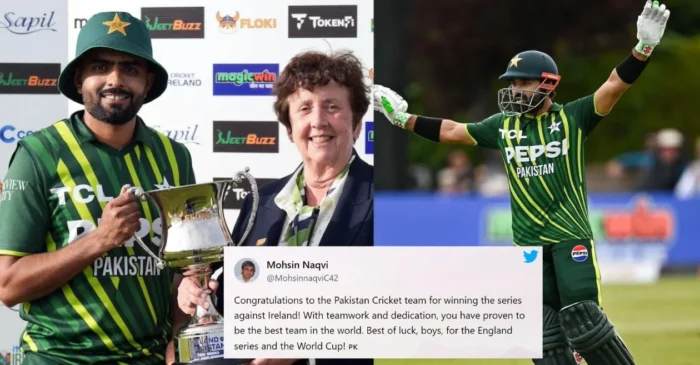 Twitter erupts as Babar Azam, Mohammad Rizwan lead Pakistan to series-clinching win over Ireland in 3rd T20I