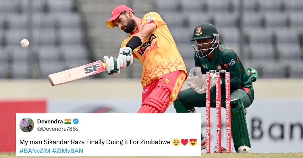 Zimbabwe secures victory in 5th T20I to prevent whitewash by Bangladesh: Twitter reacts